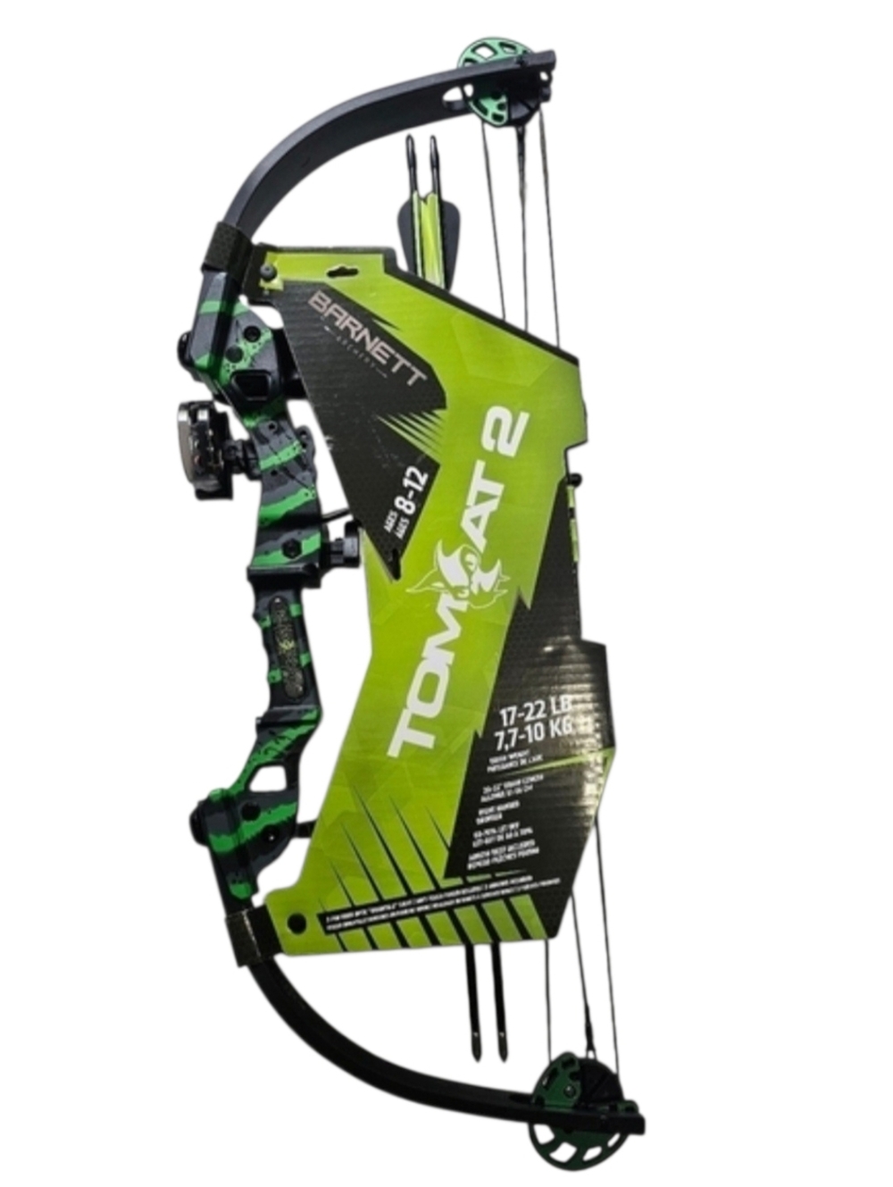New Barnett TomCat 2 Archery Set for Youth Kids (8-12)